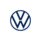 VW Logo in dunkelblau